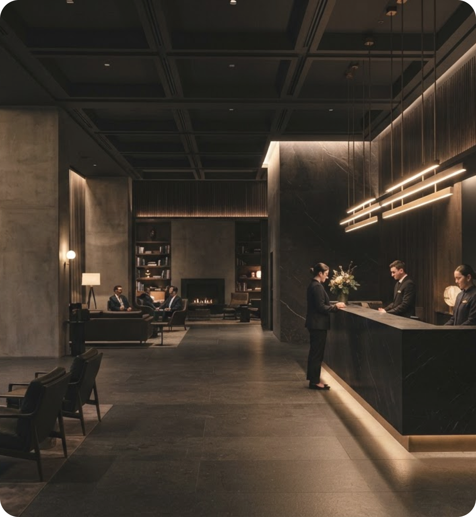 Hospitality Lobby Lighting