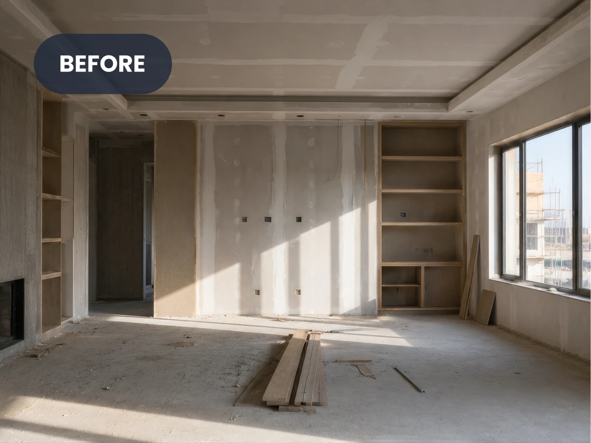 Residential New Construction Before